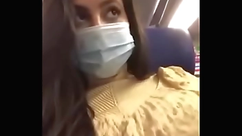 Naughty slut showing tits