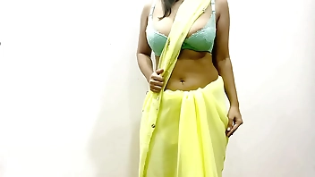 बड़े बूब्स वाली भाभी की साडी में चुदाई