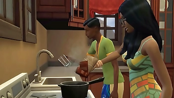 एक ही कमरे में अश्लील वीडियो देखने के बाद भारतीय बेटे ने सोई हुई देसी माँ को चोदा - पारिवारिक सेक्स वर्जित - वयस्क मूवी - निषिद्ध सेक्स - भाभी की चुदाई