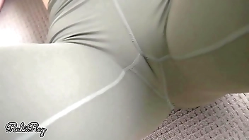 Creampie In My Hot Step Sister Yoga Pants Before Her Workout