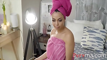 Lonely Stepson Fucks His Ignored MILF - Canela Skin