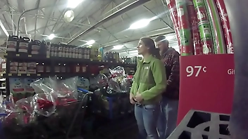 Un quickie dans le supermarché