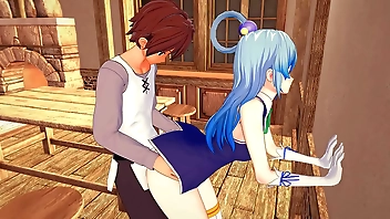 KonoSuba: Kazuma Uses His Secret New Skill on Aqua