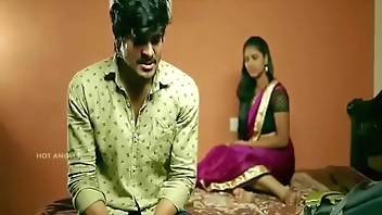 Young couples romance in first night