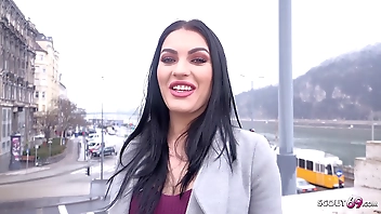 GERMAN SCOUT - ROUND ASS AND BOOBS BOMBSHELL TALK TO FUCK AT MODEL JOB