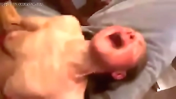 Matured white lady love Big Black Cock