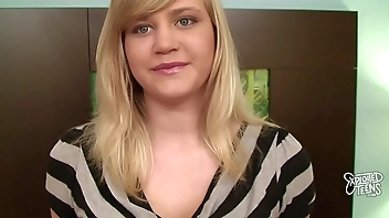 Young Blonde Has Her Cunt Creampied