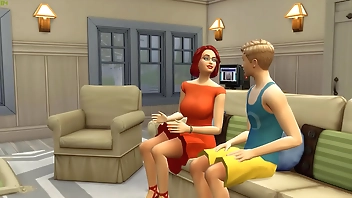 उसके कदम माँ fucks के बाद वह पकड़ता है अपने कदम बेटा मास्टर्बेटिंग में सामने के के कंप्यूटर