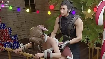 xmas with aerith