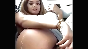 Playing with her in the car