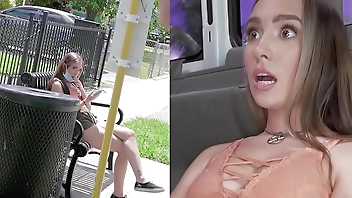 BANGBROS - Bailey Base Taking Anal From Stranger On The Bang Bus