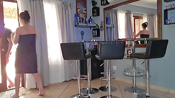 Sucking the pizza delivery guys dick for payment