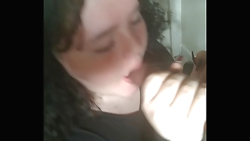 Young white bbw sucks bigdaddyriko