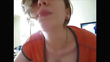Cum in my step cousin's mouth