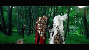 Gametusy fantasy series porn parody trailer - Fallen Angel and Palasin costume fuck