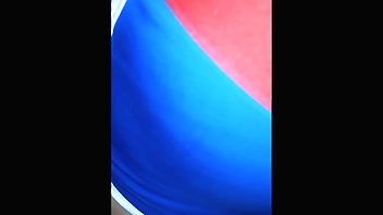 I come to my girlfriend's house and I spy on her big ass mom