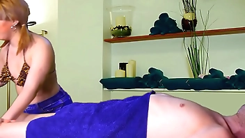 Hidden camera in massage parlor with happy ending