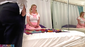 Devout stepdaughter learns the anal loophole