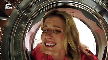 Fucking My Stuck Step Mom in the Ass while she is Stuck in the Dryer - Cory Chase