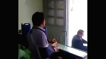 quick blowjob behind the counter