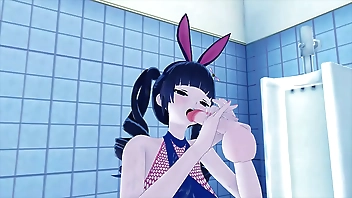 BIG TITS BUNNY GIRL 3D HENTAI 52