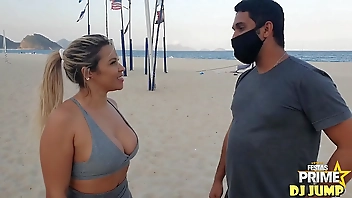 I made my dream come true on Copacabana Beach, I fucked Monique Lopes porn actress, Thank you Party Prime Complete No Red