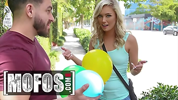 Hot POV Fuck With Cute Teen Blonde (Winter Bell) - MOFOS