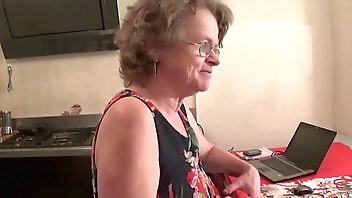 Old Slut Italian Granny