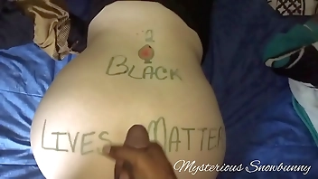 Met At Protest Ended Up Pounded Doggystyle Covered In Cum #BLM #BLACKLIVESMATTER