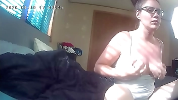 Spy Cam Captures Young Making a Masturbation Video for Her BF