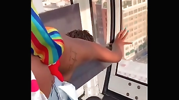 Gibby The Clown fucks girl 2,749 feet in the air