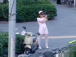 Jav Porn ~ Naughty Japanese Girl Public Fucking Into the Sunset