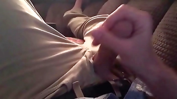 Hardcore Harold Masturbates On The Couch