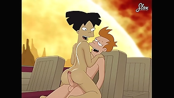 Fray fuck Amy Wong with cum