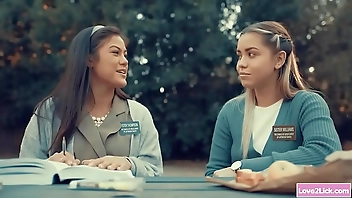 Sinful nuns eating each others pussy