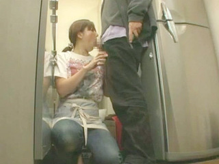 Getting Nippon Blowjob XXX with Sana in the Tokyo Breakroom