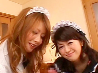 Sucking a Huge Cock with Neiro Suzuka's Shy Babe