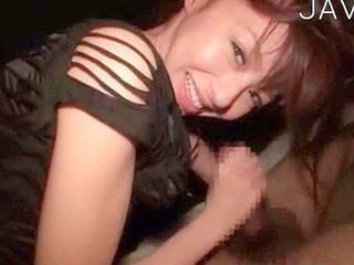 Horny AF sweet babe gets fucked hard from behind in Tokyo XXX nippon porn show tour.