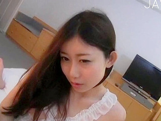 Sexy teen with dark locks getting fucked in Tokyo
