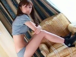 Slim-bodied redhead and cute chick getting frisky indoors